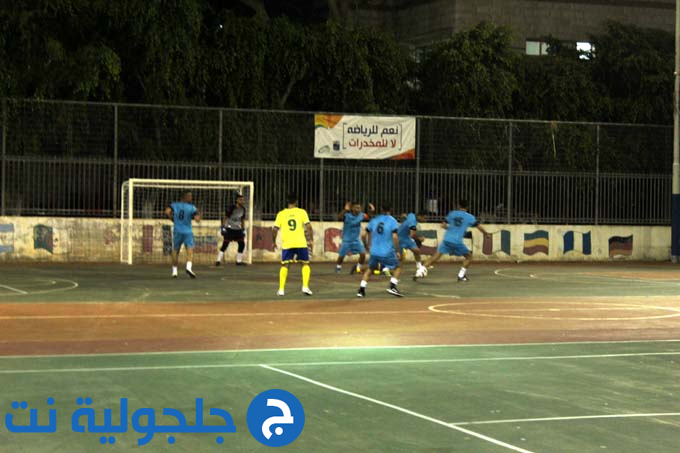 افتتاح دوري كرة القدم المصغر في جلجولية 