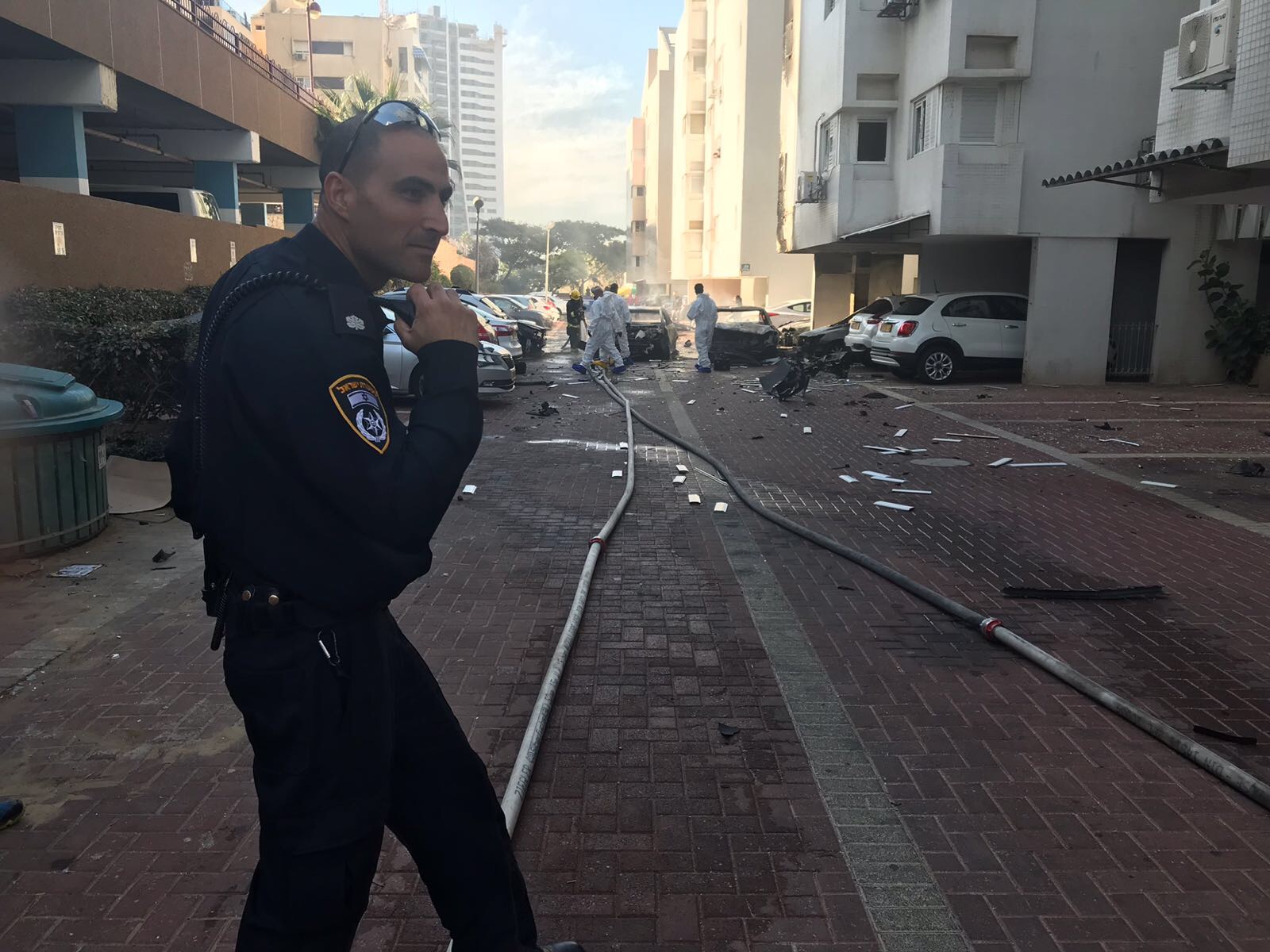 اصابة شخص بجروح خطيرة بانفجار سيارة في أشدود 