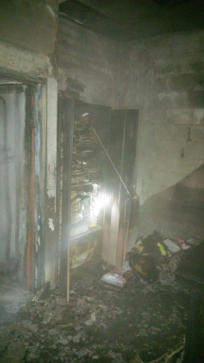 إندلاع حريق في إحدى مدارس طوبا الزنغرية 