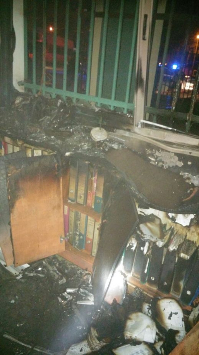 إندلاع حريق في إحدى مدارس طوبا الزنغرية 