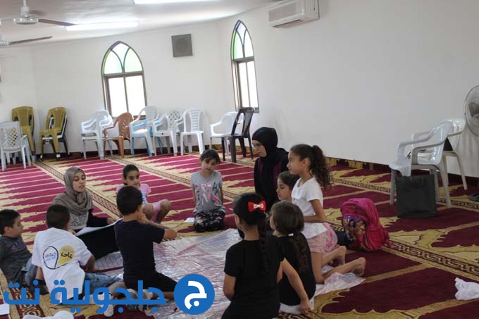 افتتاح المخيم الصيفي الاول في دار القران الكريم في جلجولية 