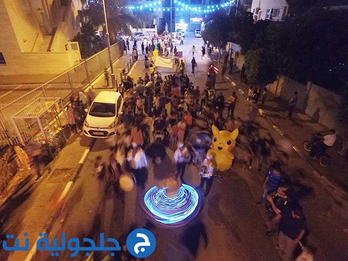 مسيرة بمناسبة شهر رمضان الكريم في جلجولية 