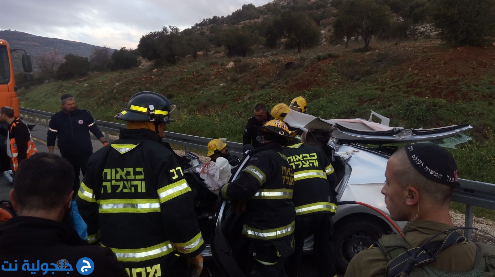 مصرع شخصين وإصابة آخر بحادث طرق في الضفة الغربية
