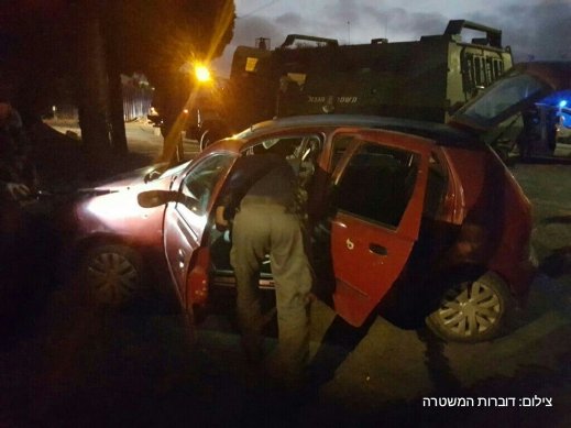 إصابة 3 أفراد من حرس الحدود بعملية دهس قرب بيت آمر ومقتل المنفذ