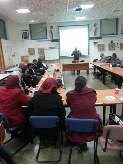 مركزي البرامج الوقائية  يتلقون محاضرة قيمة في ام الفحم