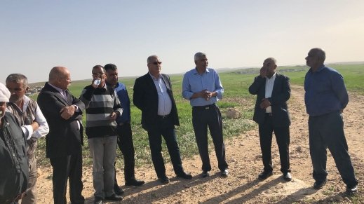 جولة للمتابعة في الفرعة والزعرورة المهددتين بالاقتلاع