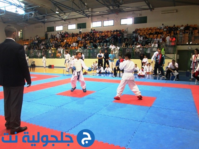 فريقان من طلاب حسني عرار في مسابقة اشدود للكراتيه