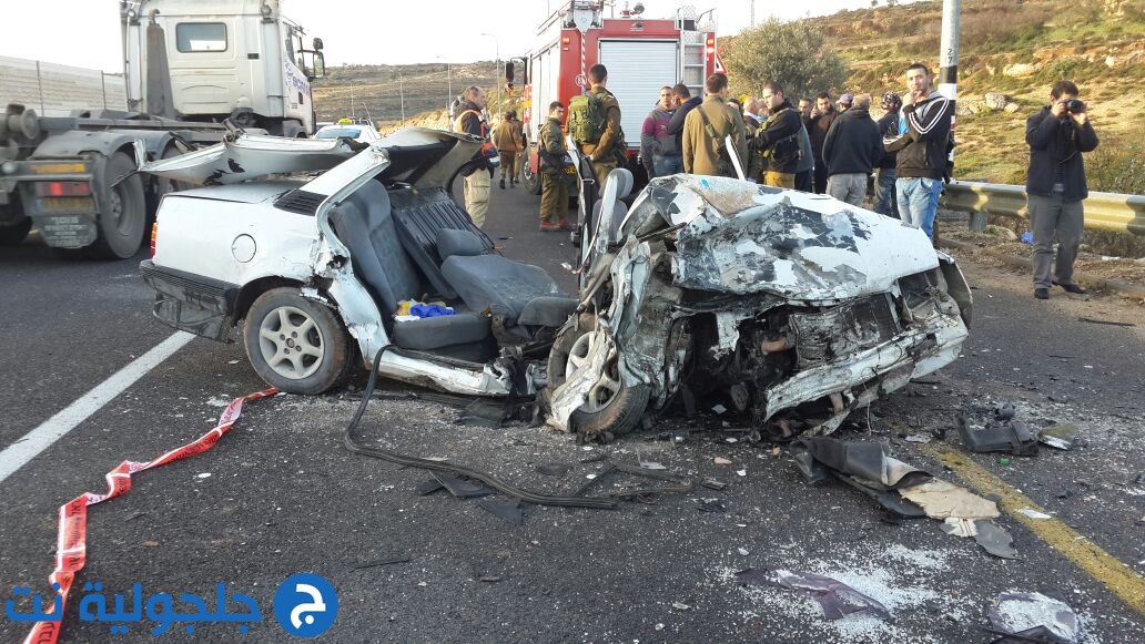 مصرع فلسطيني وعدة اصابات في حادث طرقات دامي قرب الخضر  