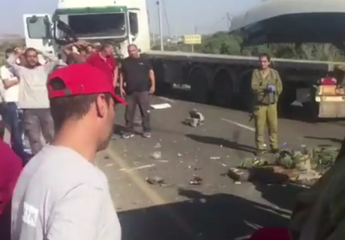 مصرع 5 عمال فلسطينيين في حادث طرق