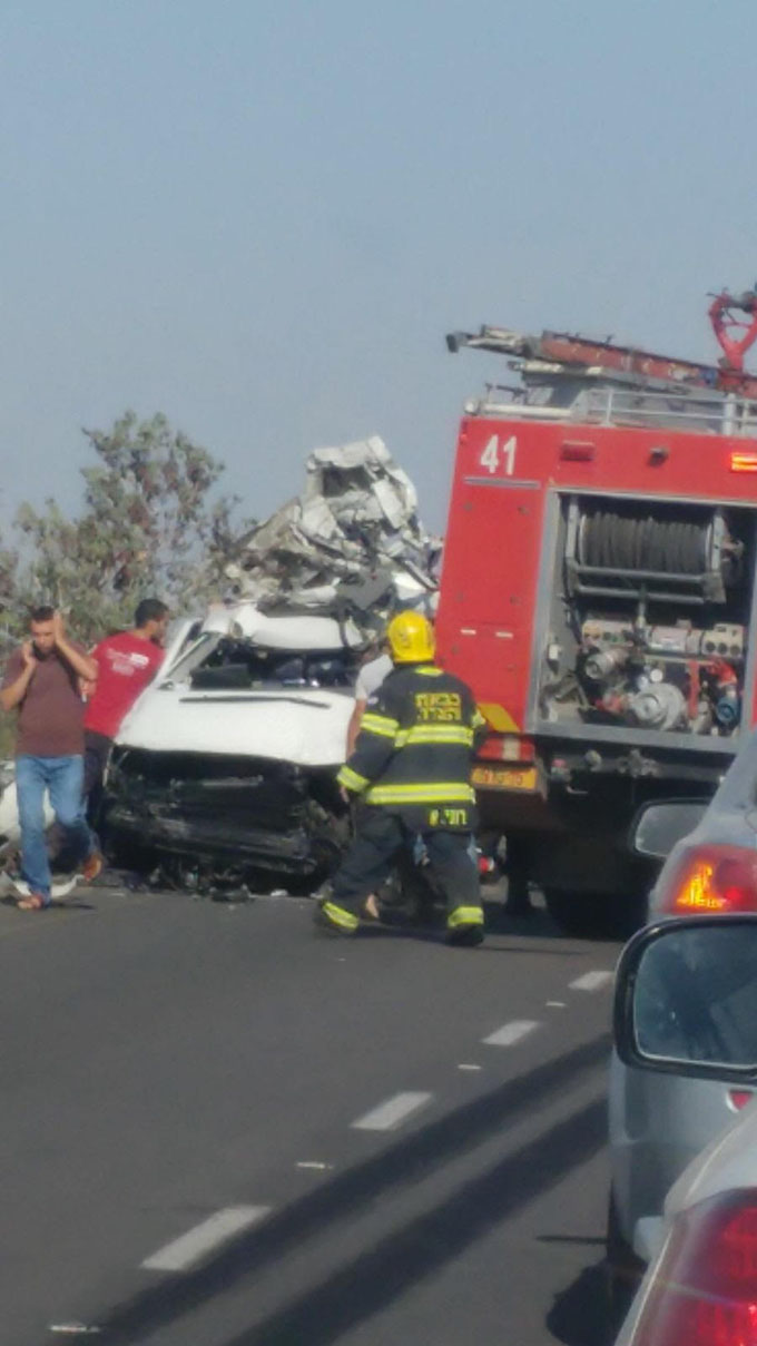 مصرع 5 عمال فلسطينيين في حادث طرق