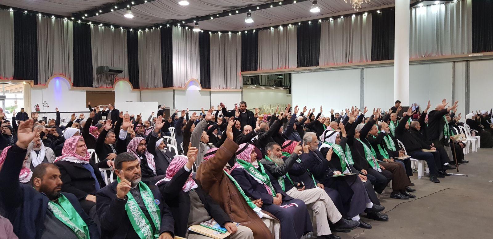 انتخاب الشيخ أبو دعابس رئيسا للحركة الإسلامية لفترة ثالثة