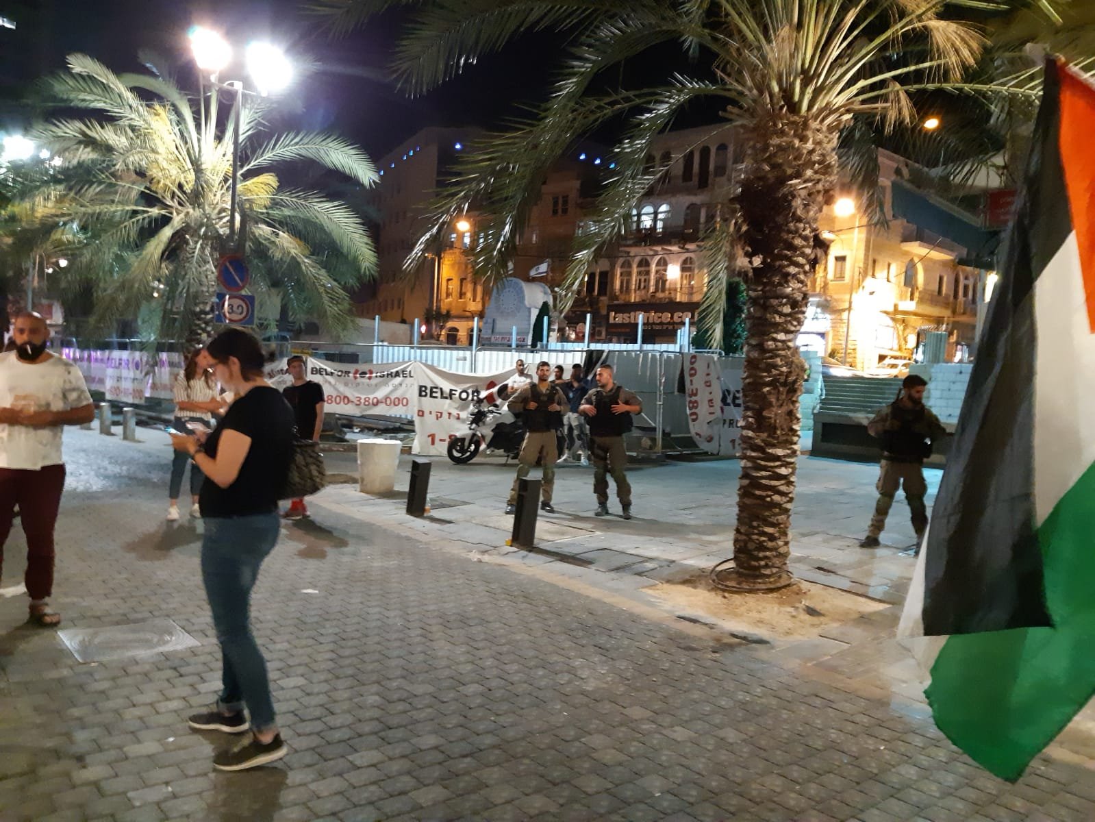 اعتقالات واعتداءات من قبل الشرطة الاسرائيلية على المتظاهرين في حيفا