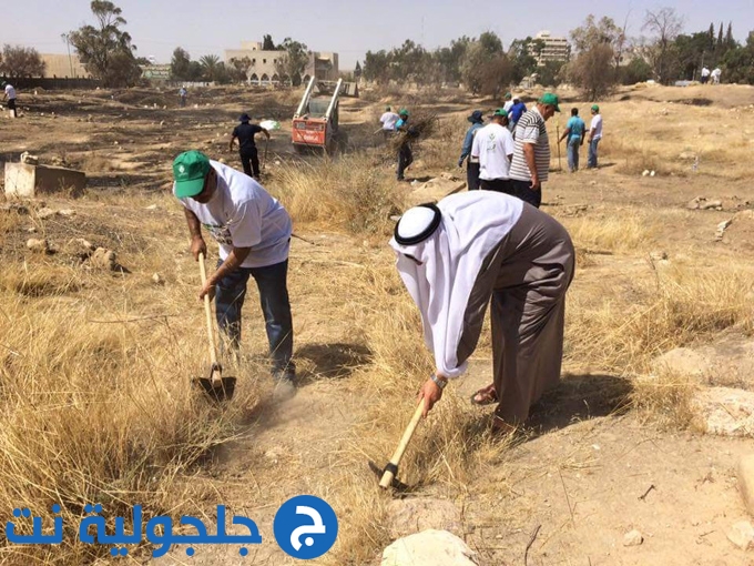 معسكر عمل لتنظيف وصيانة وترميم المقبرة الإسلامية في بئر السبع