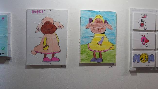 سلطة مكافحة المخدرات بالتعاون مع الفنان وليد قشاش في مشروع رسم خاص لأطفال عكا