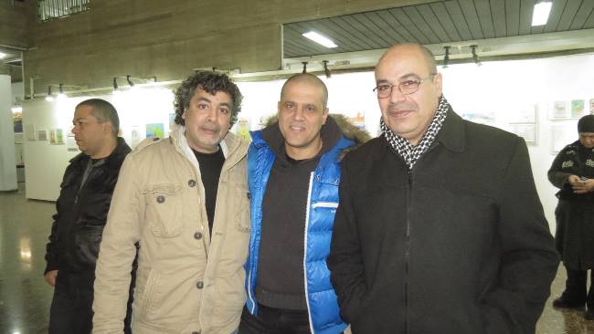 سلطة مكافحة المخدرات بالتعاون مع الفنان وليد قشاش في مشروع رسم خاص لأطفال عكا